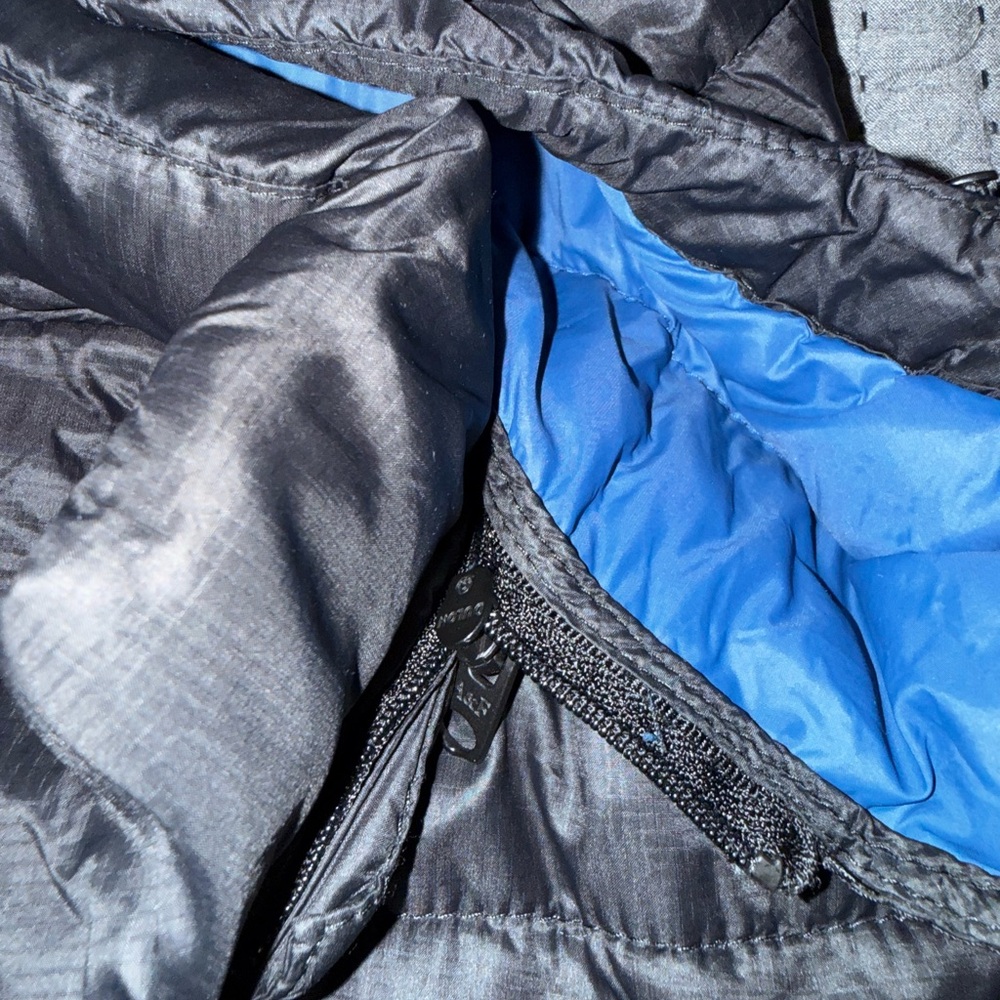 Black Abercrombie & Fitch puffer jacket xtra Large Water resistant fabric WOW - Picture 7 of 7